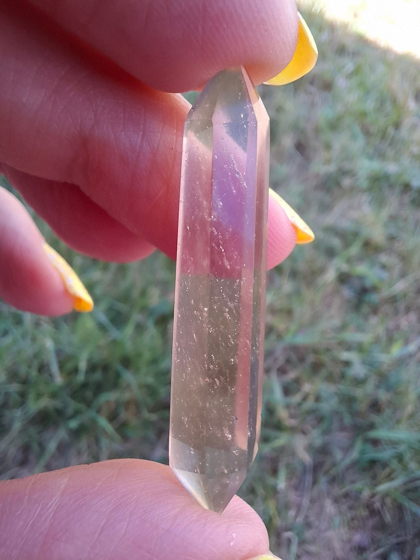 Libyan Desert Glass DT Carving, 4.71g, Tektite (Ref: LDT2)