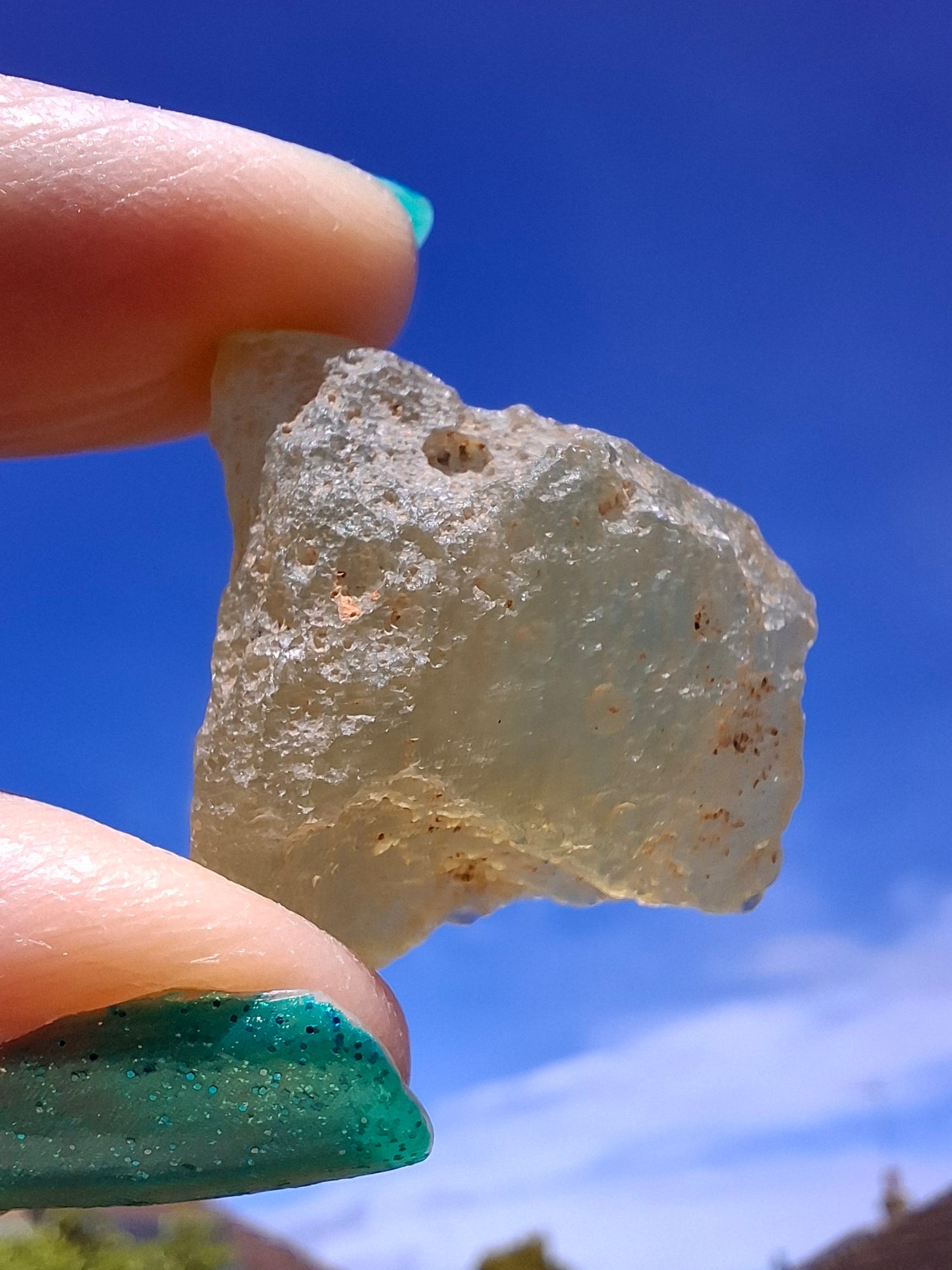 Libyan Desert Glass Piece, 10.15g, Tektite