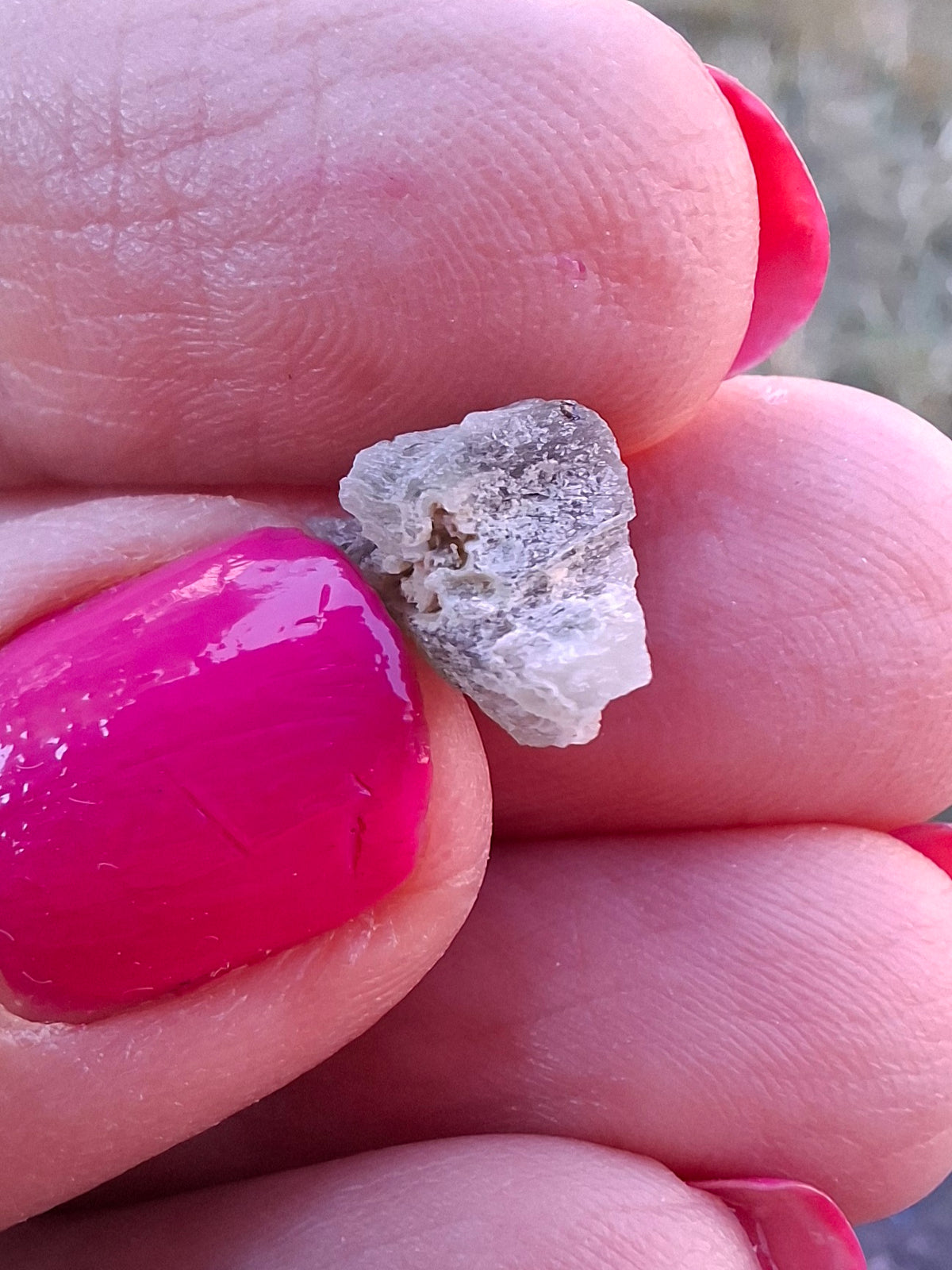 Moldavite Piece, SNOWFLAKE, FROSTED, BRUSNA, 0.64g, Tektite (Ref: 1502)