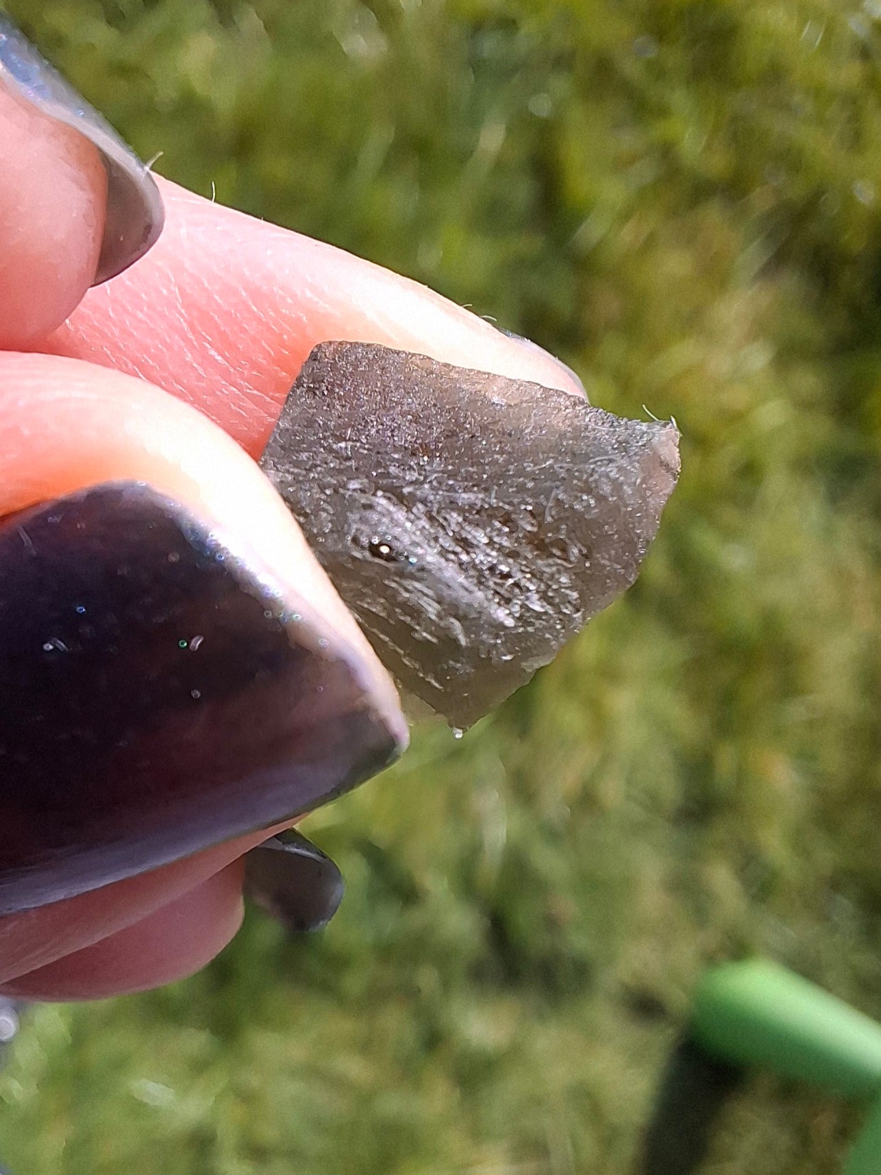 Moldavite Piece, 1.00g, Tektite (Ref: 1398)