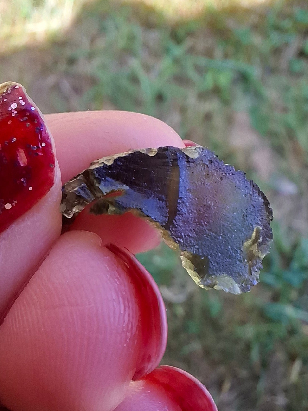 Moldavite Piece, 1.25g, Tektite (Ref: 1470)