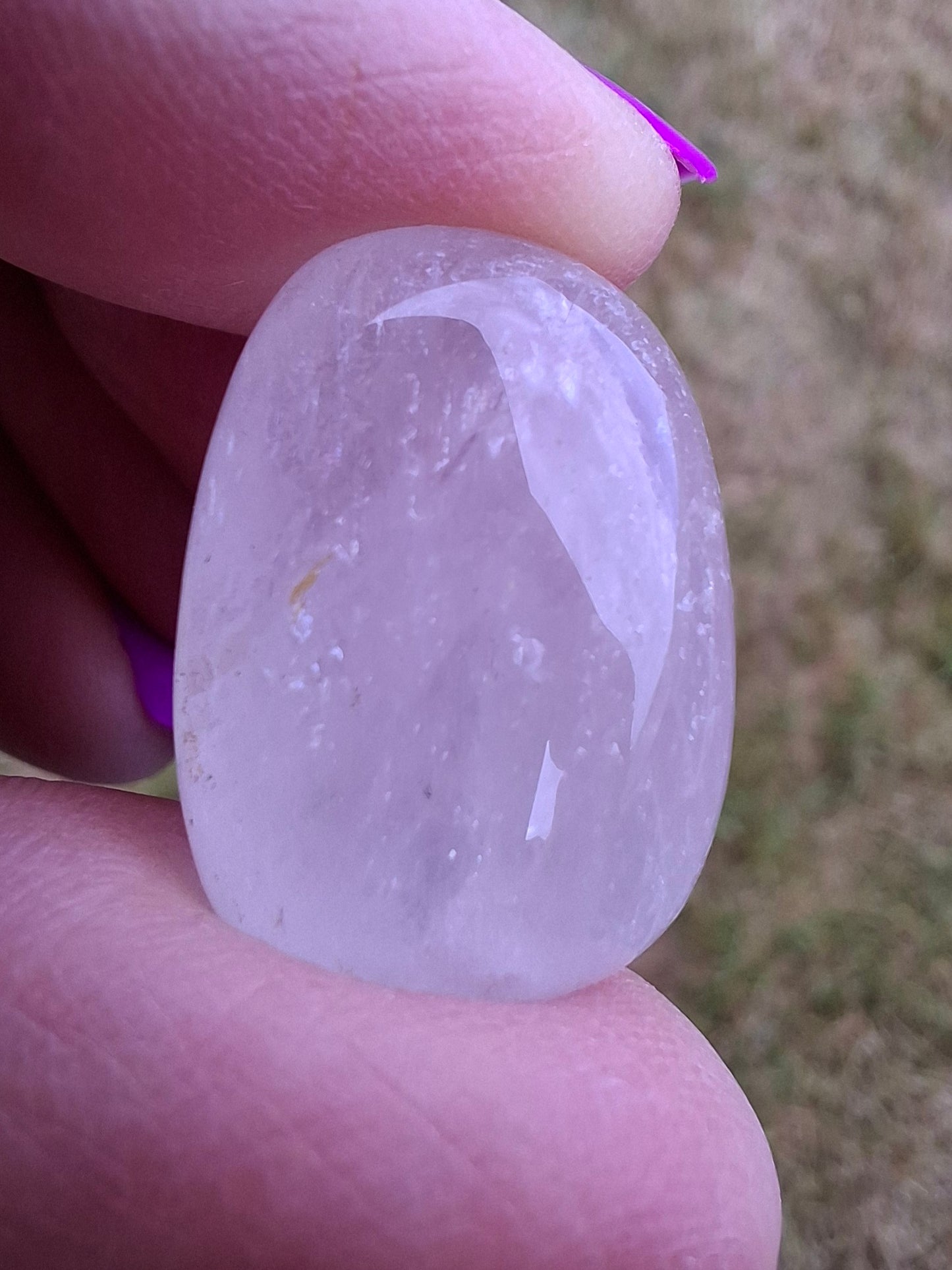 Clear Quartz, Tumble Stone, Crystal (Ref: T33)