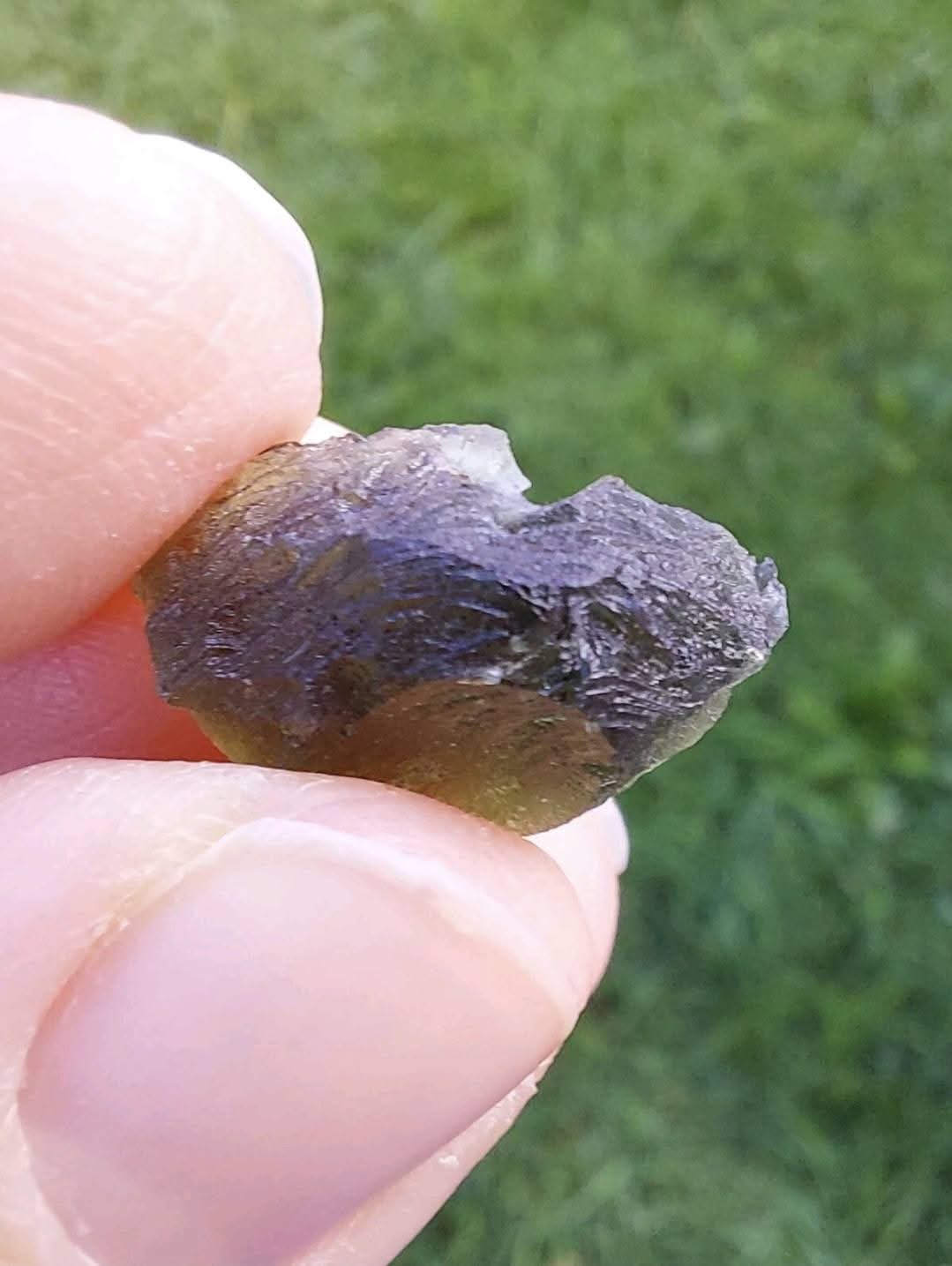 Moldavite Piece, 2.05g. Tektite (Ref: 912)
