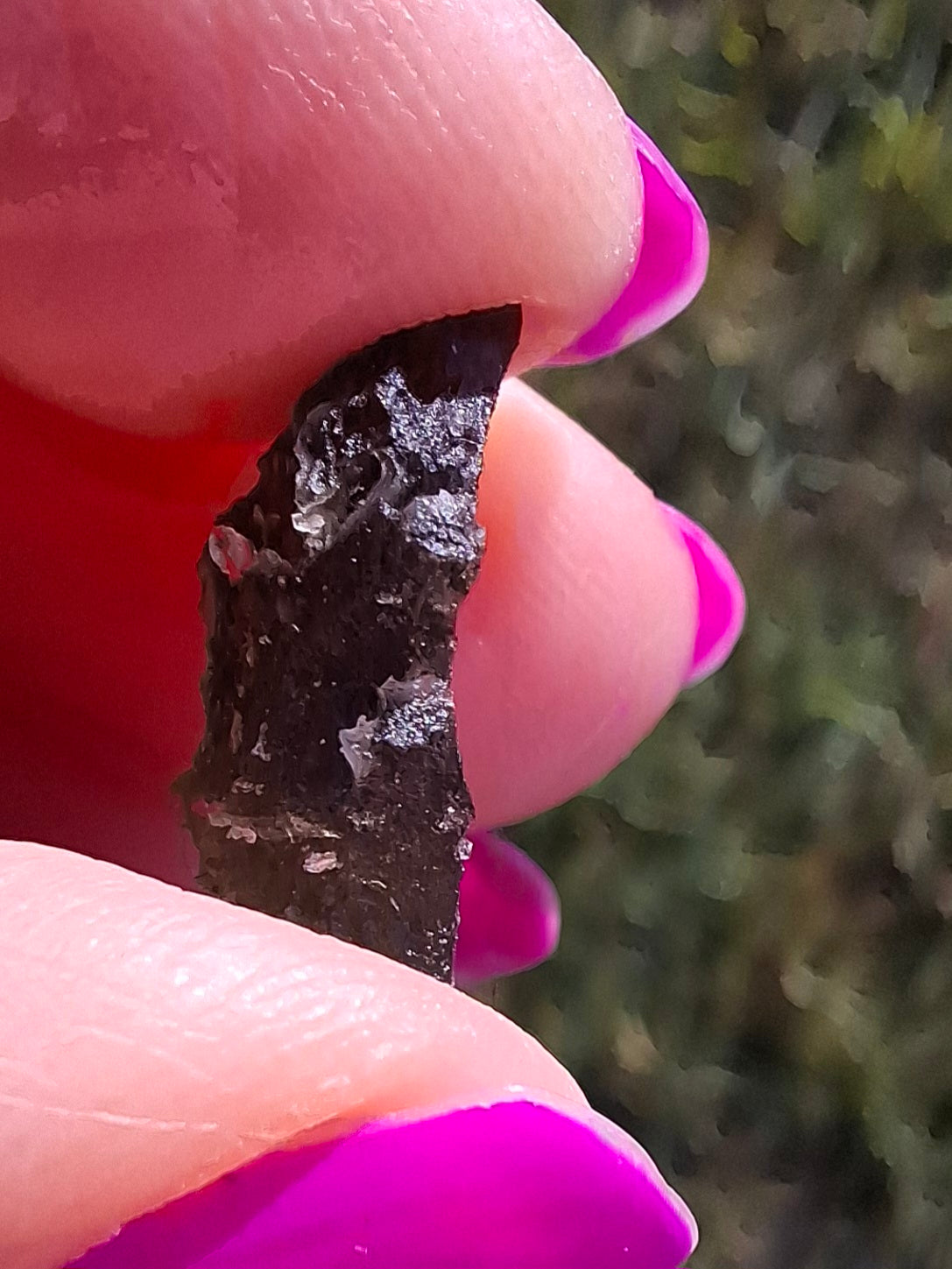 Moldavite Piece, 1.22g, Tektite (Ref: 1464)