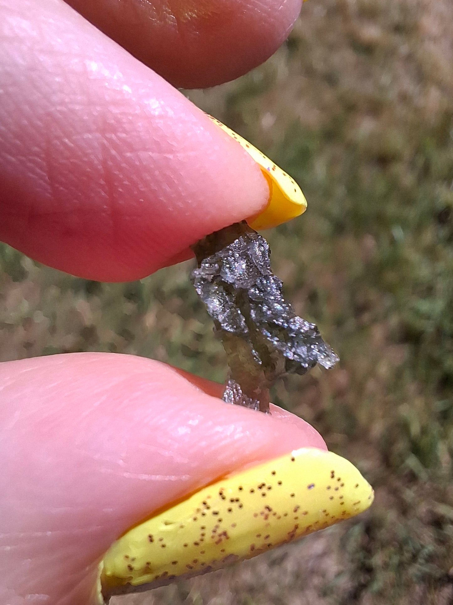 Moldavite small Piece, 0.34g, Tektite (Ref: 1476)