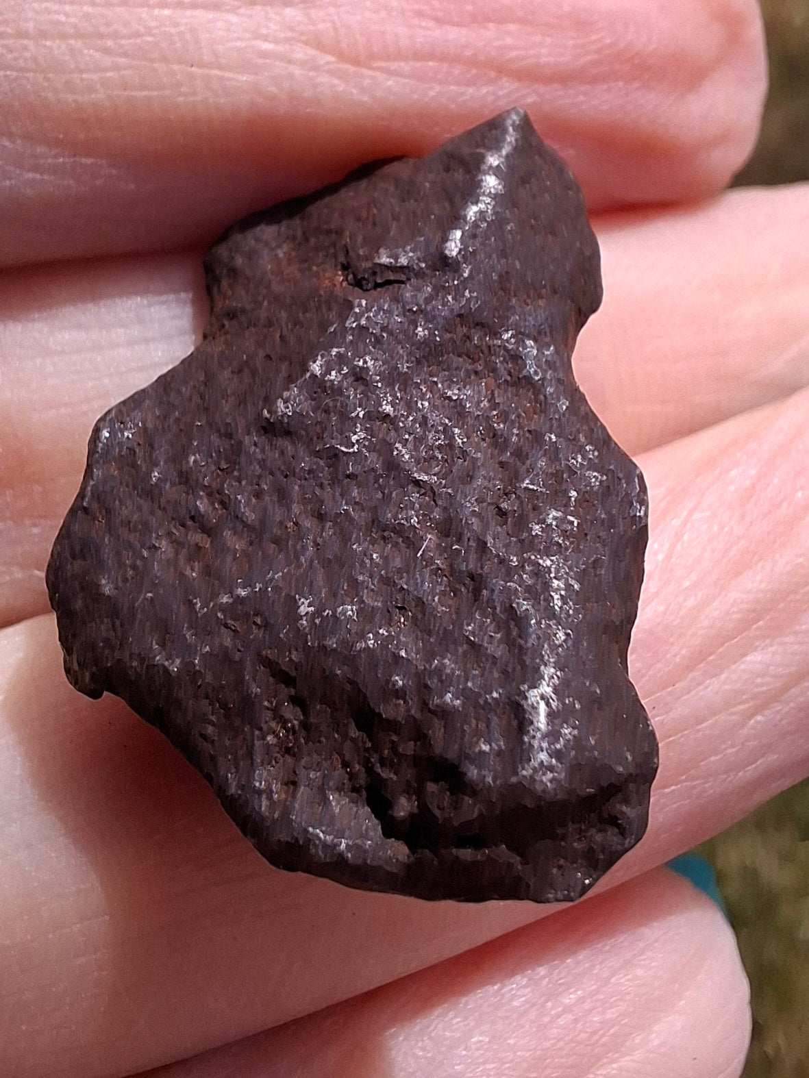 Gebel Kamil Iron Meteorite, 12.64g (Ref: K31)