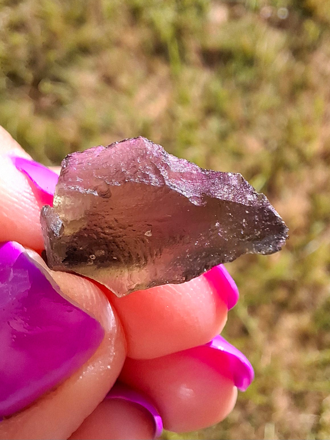 Moldavite Piece, 1.08g, Tektite (Ref: 1429)