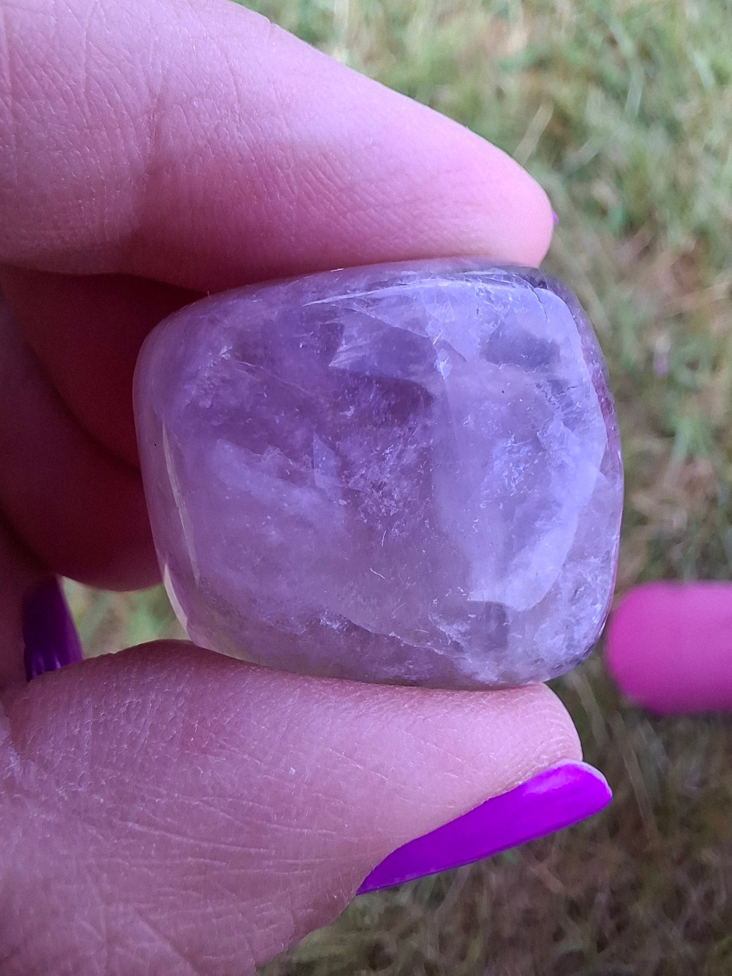 Fluorite, Tumble Stone, Crystal (Ref: T58)