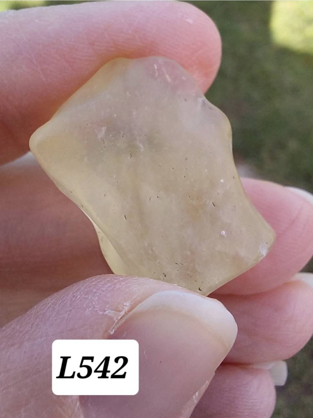 Libyan Desert Glass Piece, 7.46g, Tektite