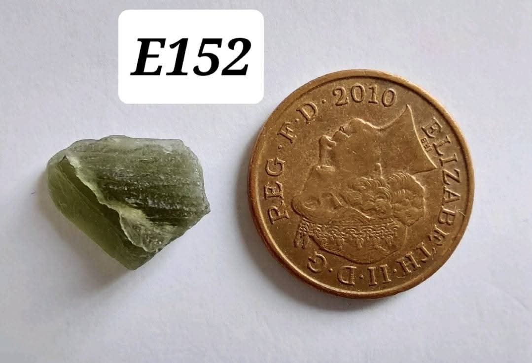 Moldavite Piece, 0.92g, Tektite (Ref: E152)