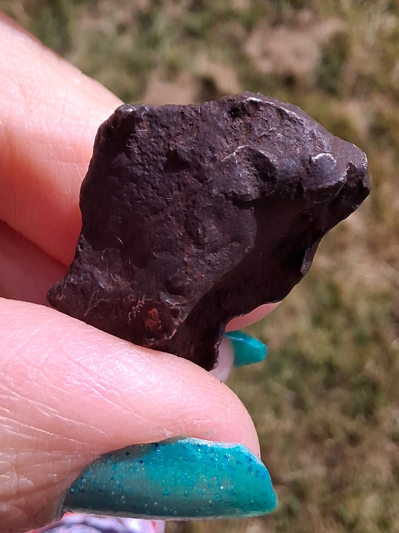 Gebel Kamil Iron Meteorite, 12.64g (Ref: K31)