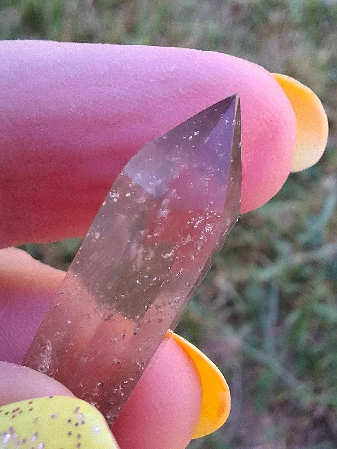 Libyan Desert Glass DT Carving, 4.22g, Tektite (Ref: LDT6)