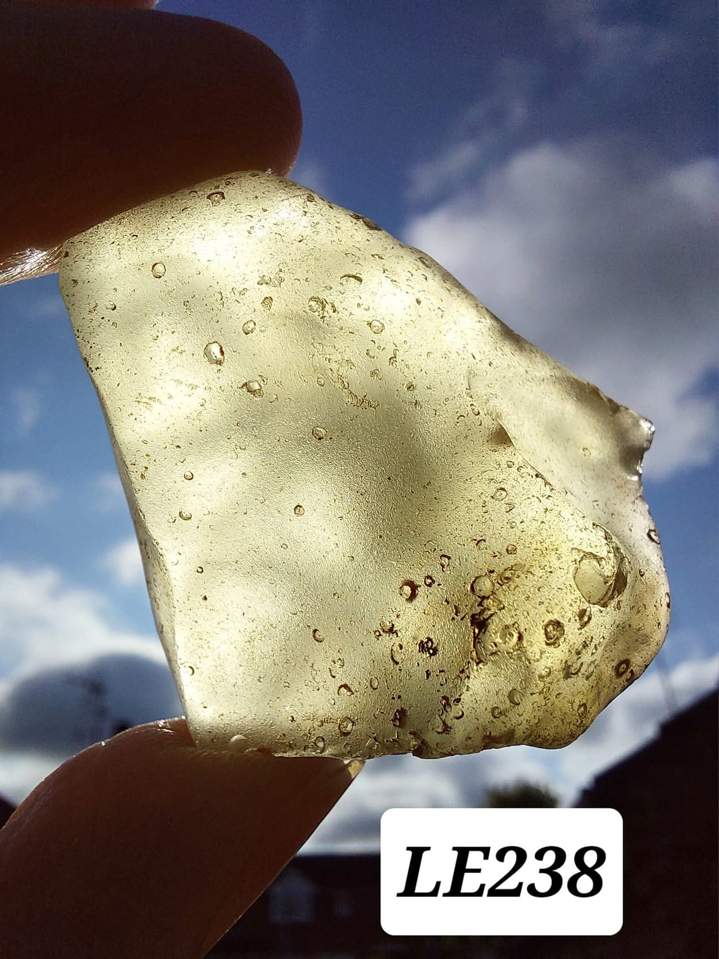 Libyan Desert Glass Piece, 29.87g, Tektite (Ref: LE238)