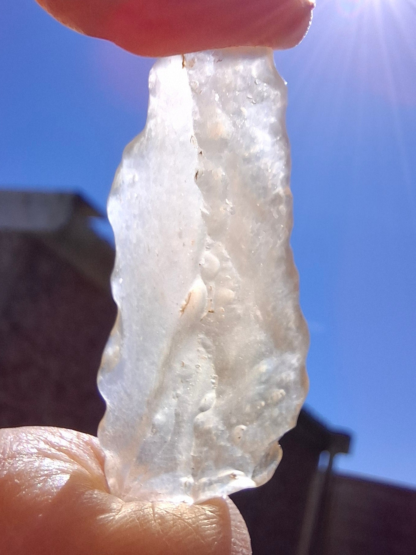 Libyan Desert Glass Piece, 7.46g, Tektite (Ref: LE5)