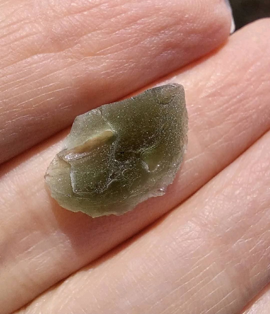 Moldavite Piece, 1.05g, Tektite (Ref: E182)