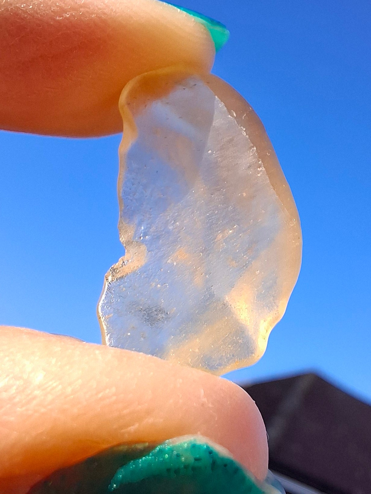 Libyan Desert Glass Piece, 2.27g, Tektite
