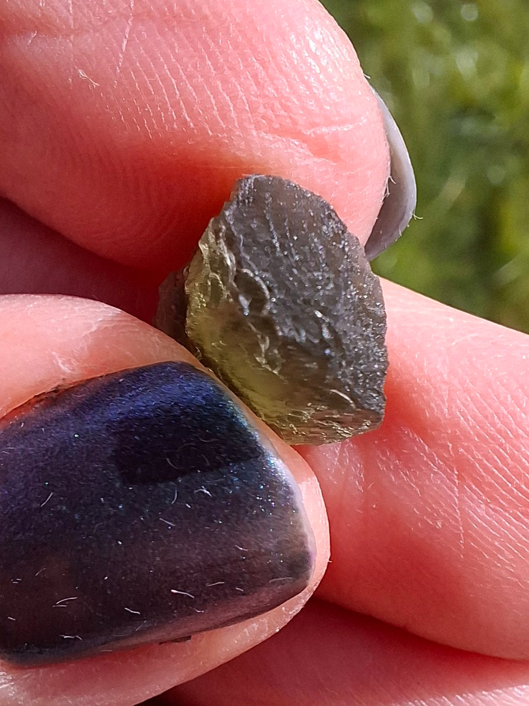 Moldavite Piece, 1.00g, Tektite (Ref: 1399)