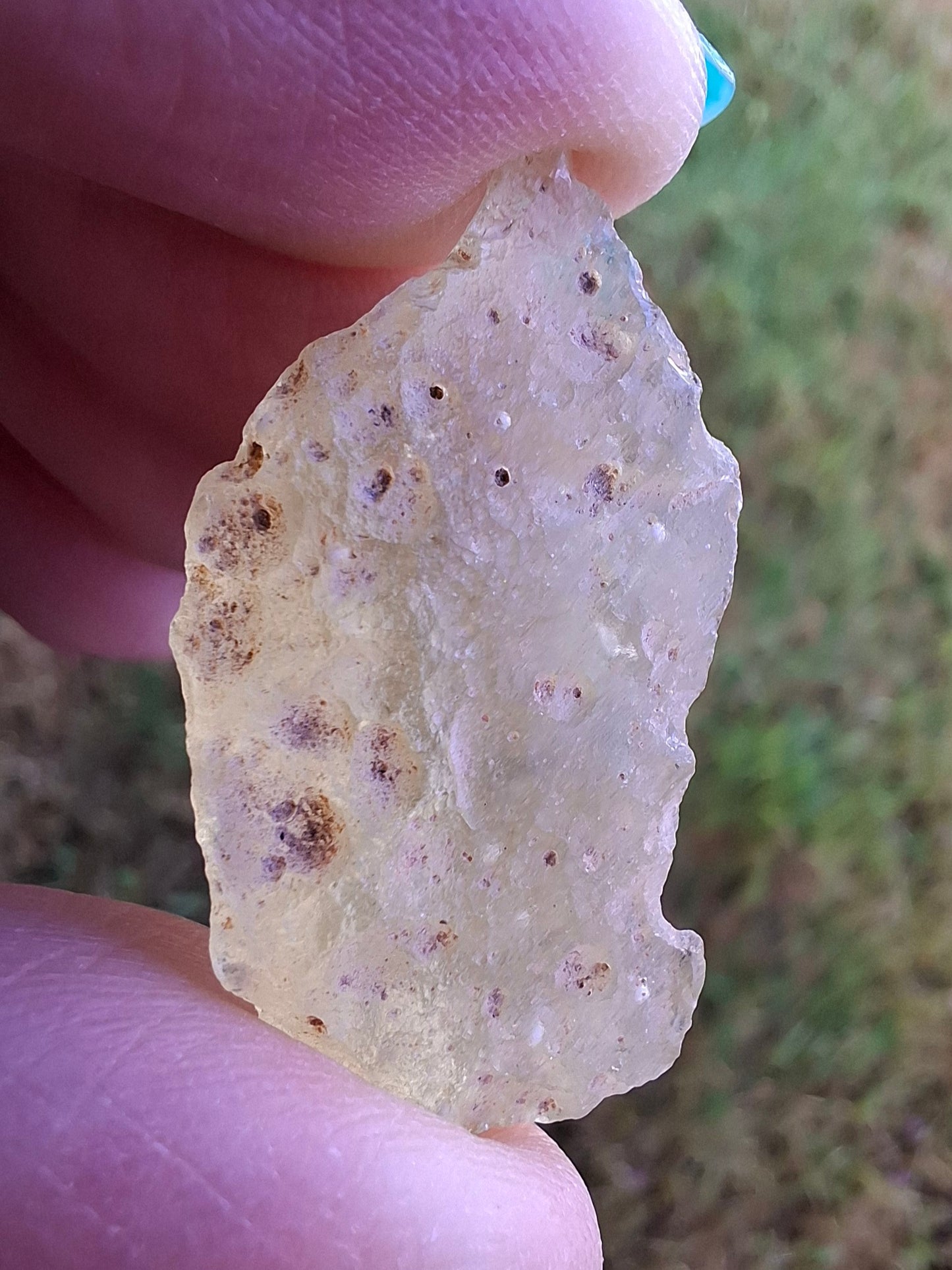 Libyan Desert Glass Piece 6.33g, Tektite