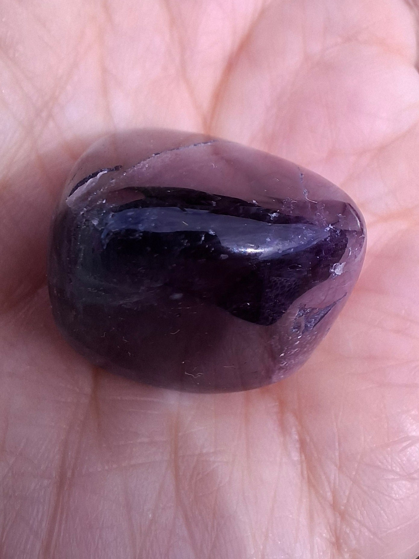 Fluorite, Tumble Stone, Crystal (Ref: T54)