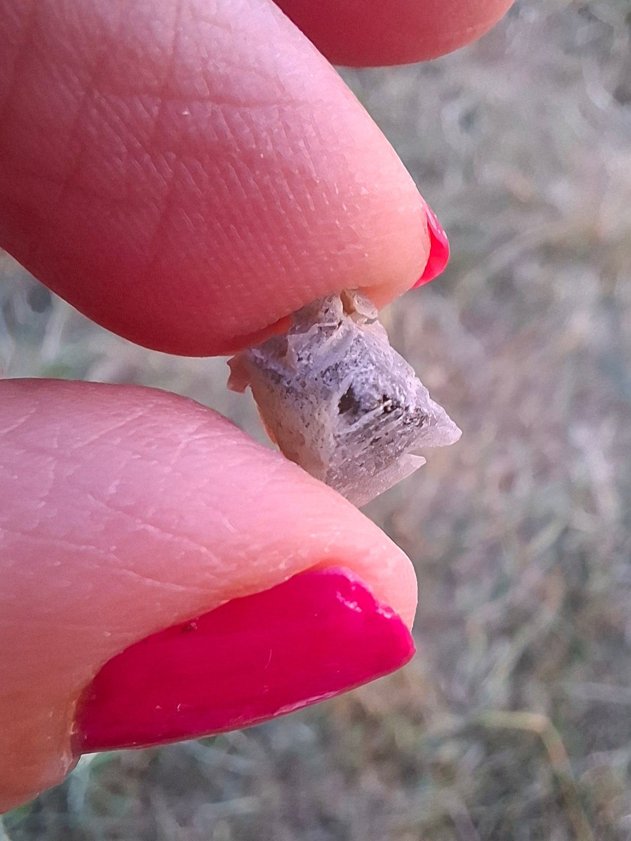 Moldavite Piece, SNOWFLAKE, FROSTED, BRUSNA, 0.36g, Tektite (Ref: 1506)