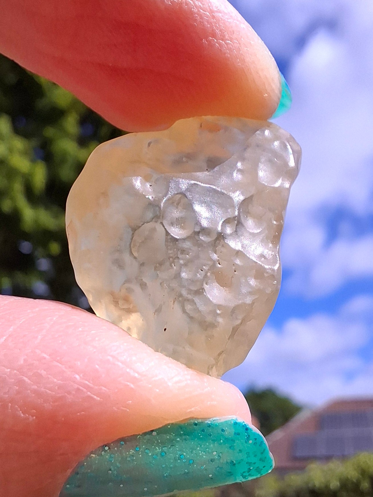 Libyan Desert Glass Piece, 5.58g, Tektite