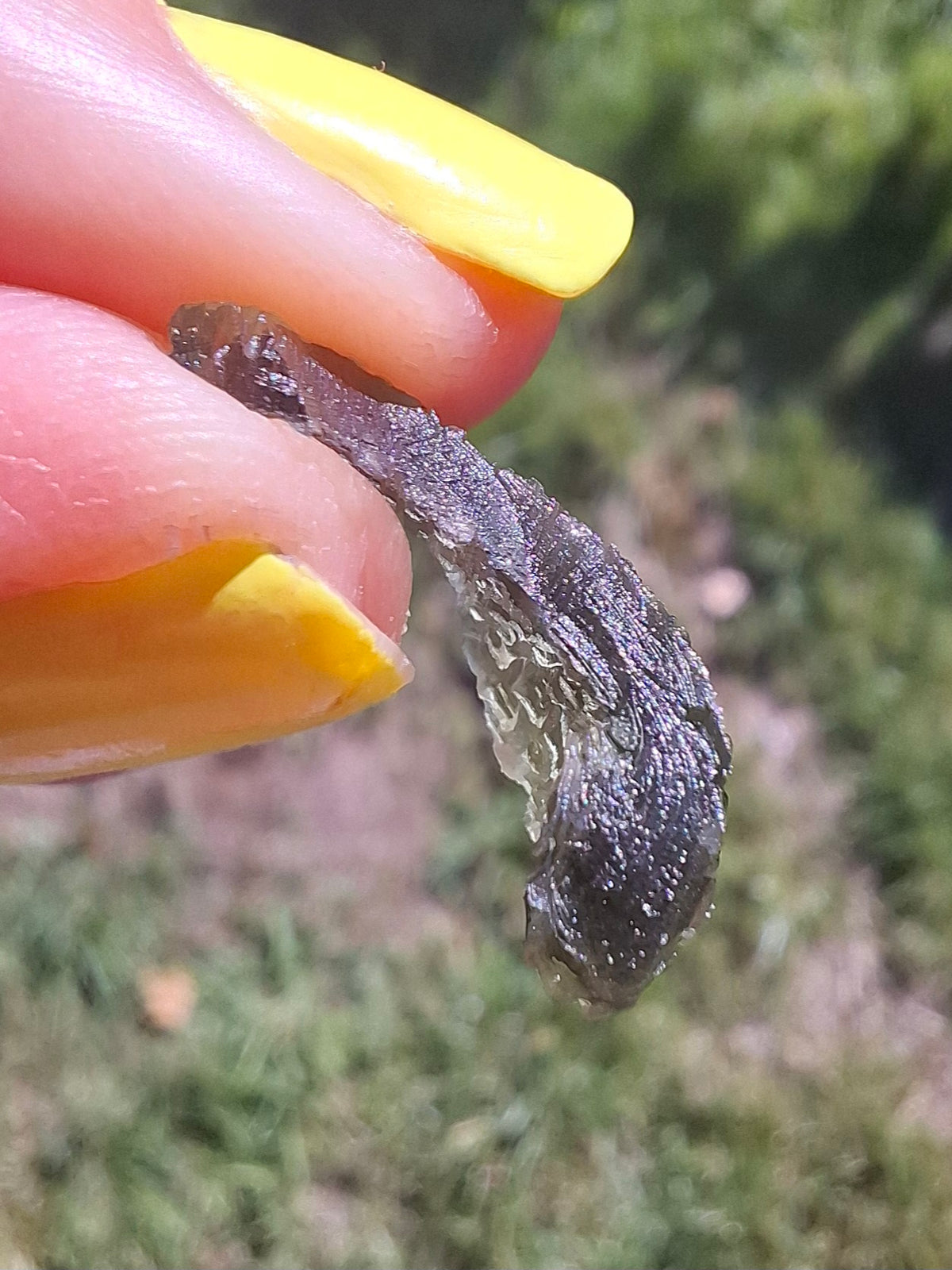Moldavite Piece, 1.03g, Tektite (Ref: 1516)
