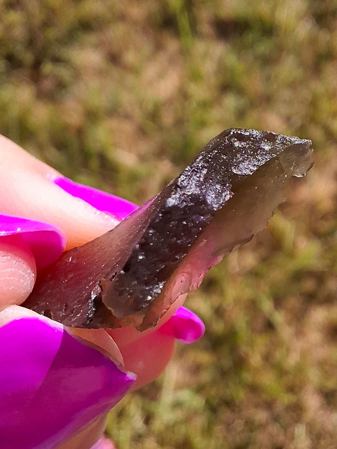 Moldavite Piece, 1.08g, Tektite (Ref: 1429)
