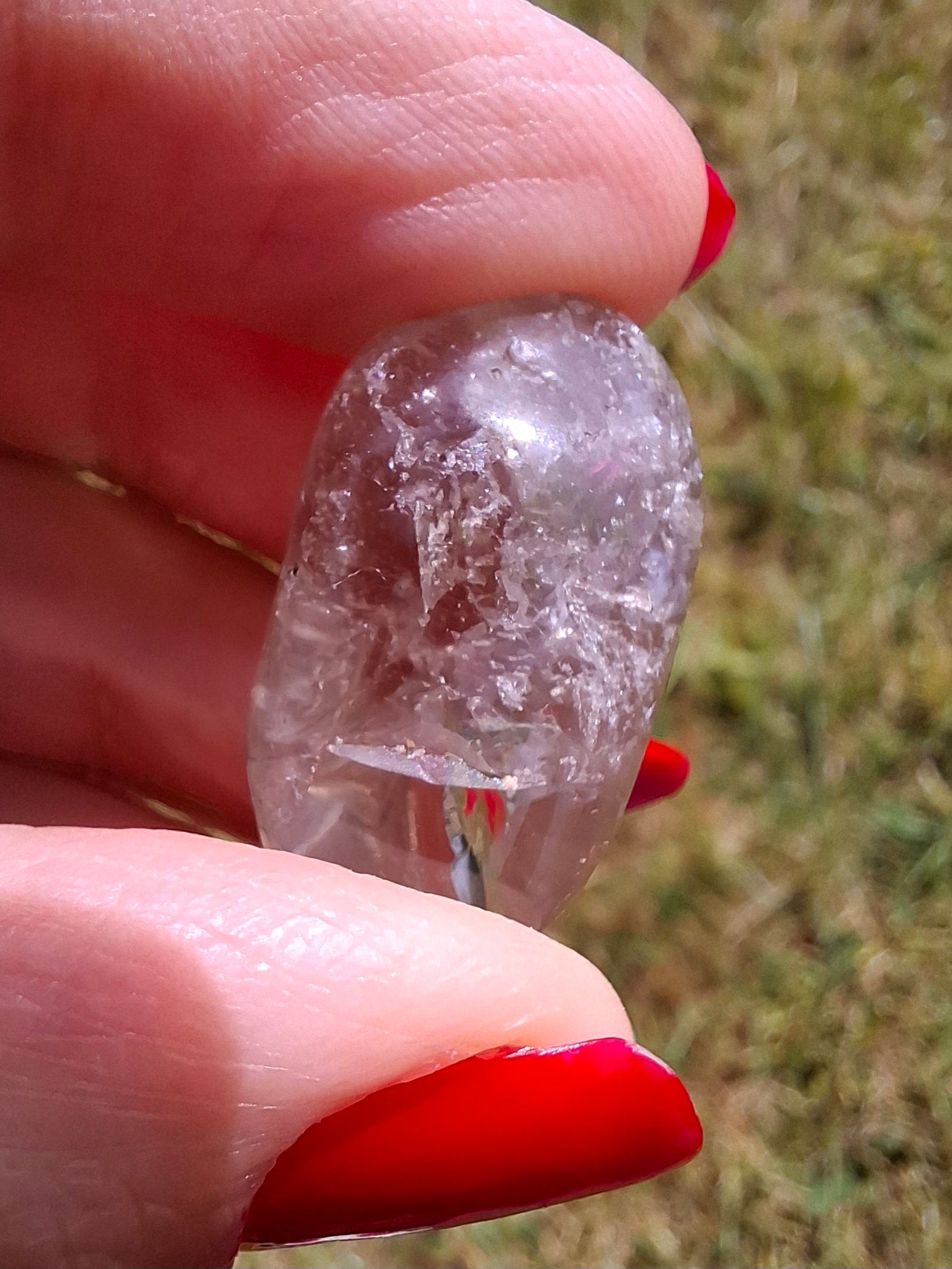 Smoky Quartz, Tumble Stone, Crystal (Ref: T102)