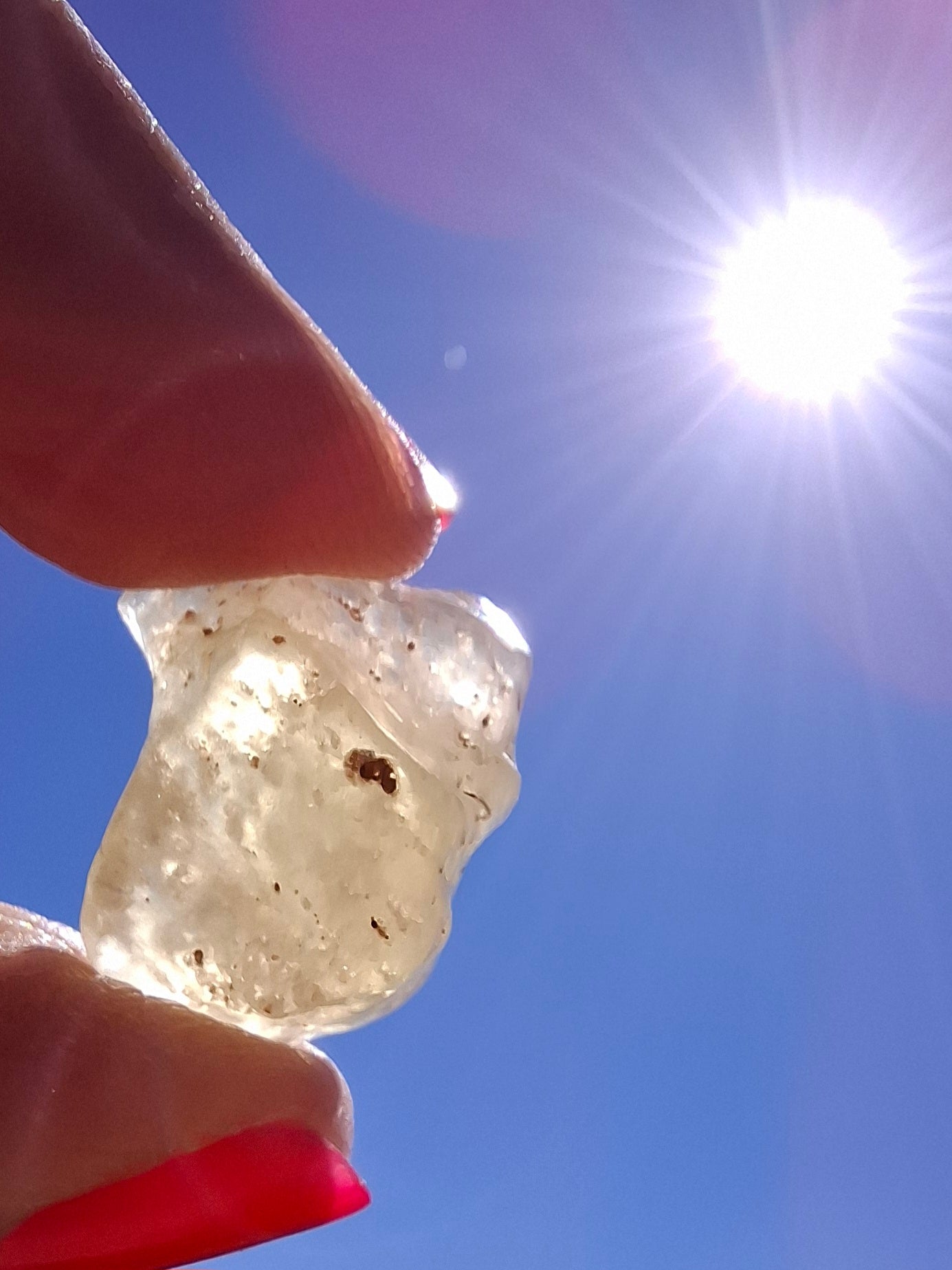 Libyan Desert Glass Piece, 4.29g, Tektite
