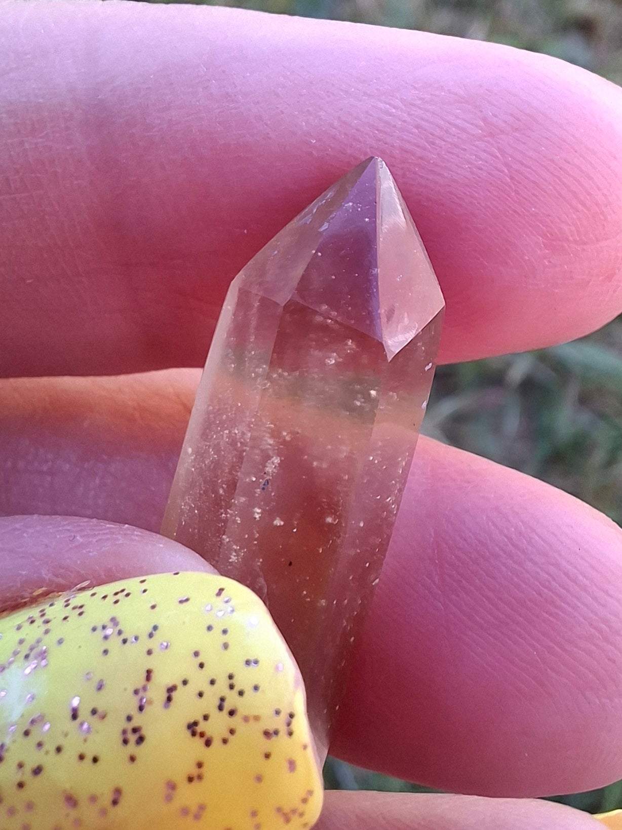 Libyan Desert Glass DT Carving, 4.57g, Tektite (Ref: LDT8)