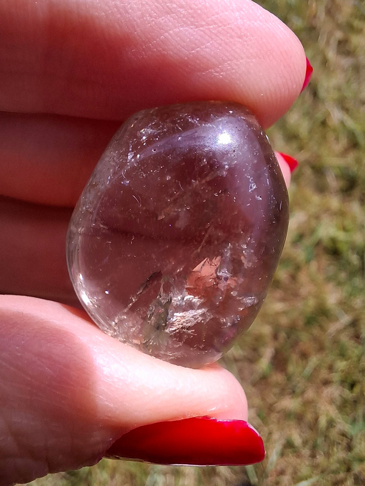 Smoky Quartz, Tumble Stone, Crystal 🌈 (Ref: T103)