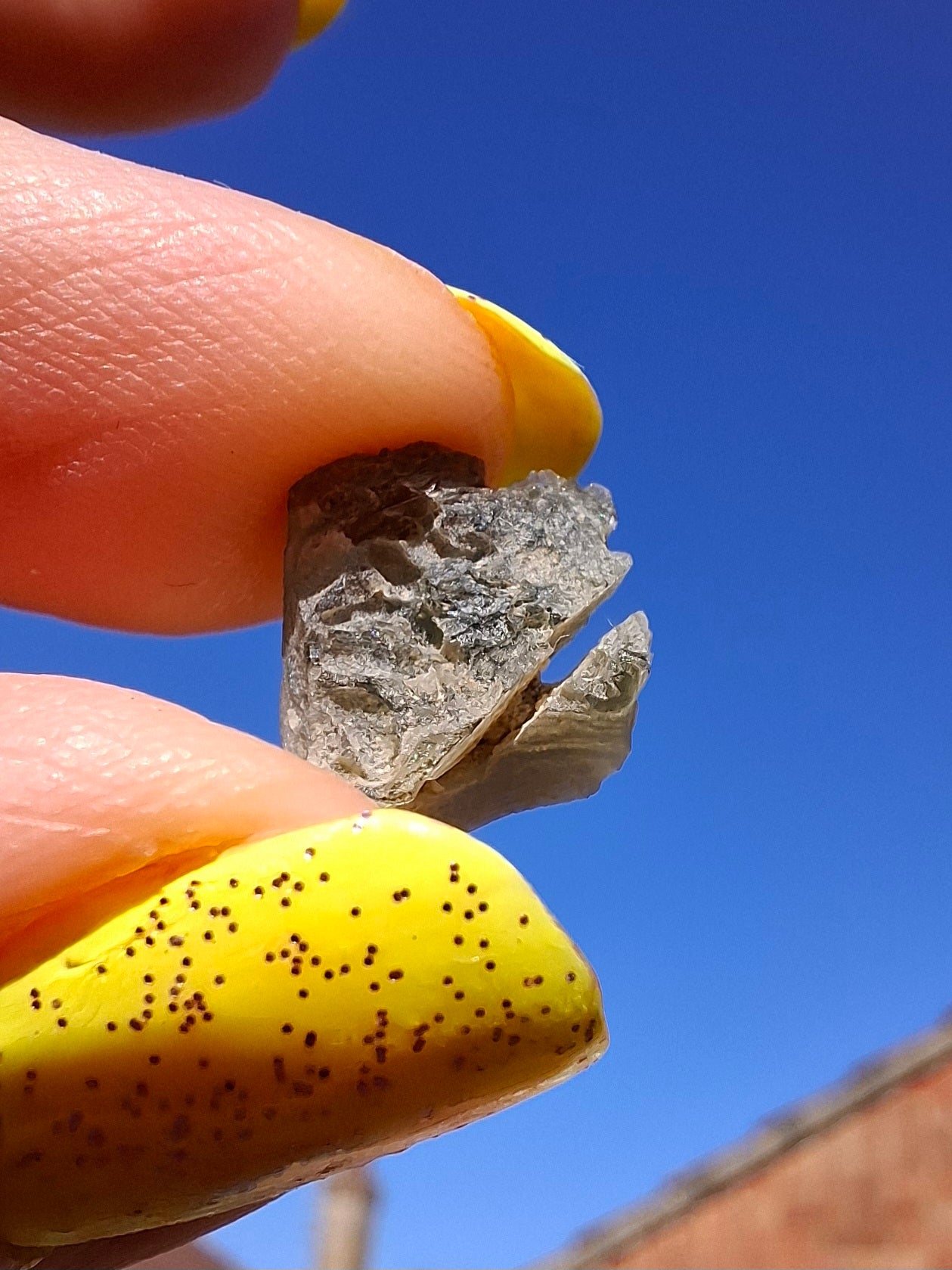 Moldavite Piece, 0.68g, Tektite (Ref: 1481)
