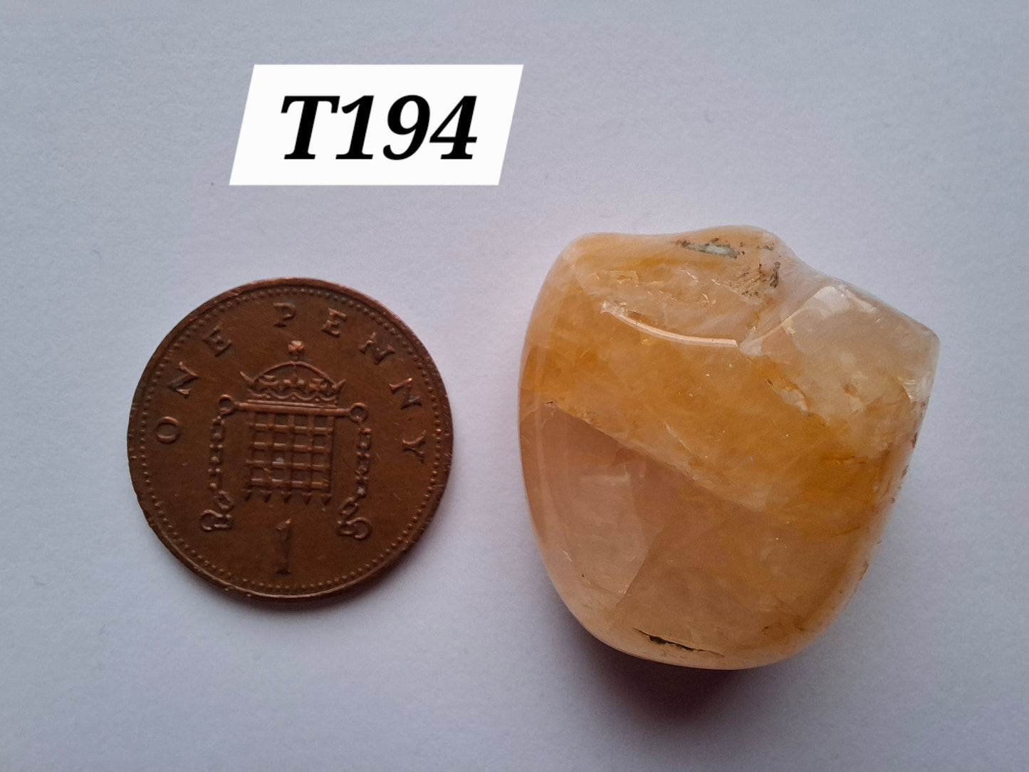 Golden Healer, Tumble Stone, Crystal (Ref: T194)