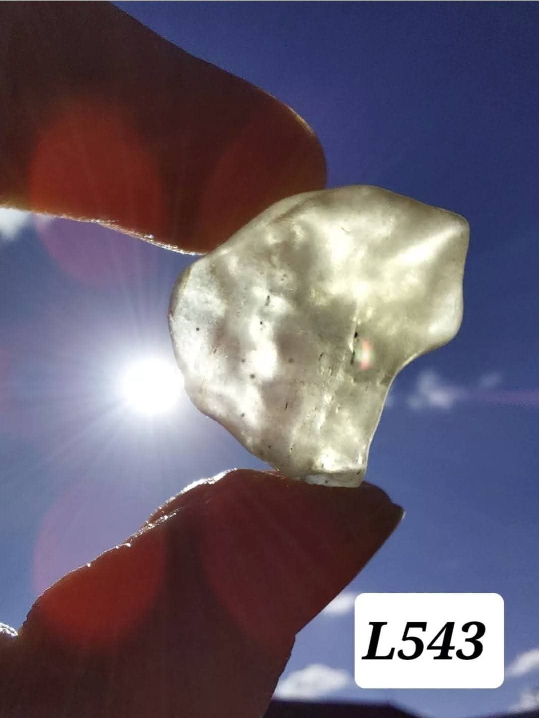 Libyan Desert Glass Piece, 5.70g, Tektite