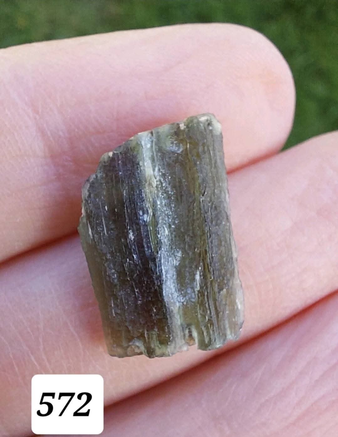 Moldavite Piece, 1.46g, Tektite (Ref: 572)