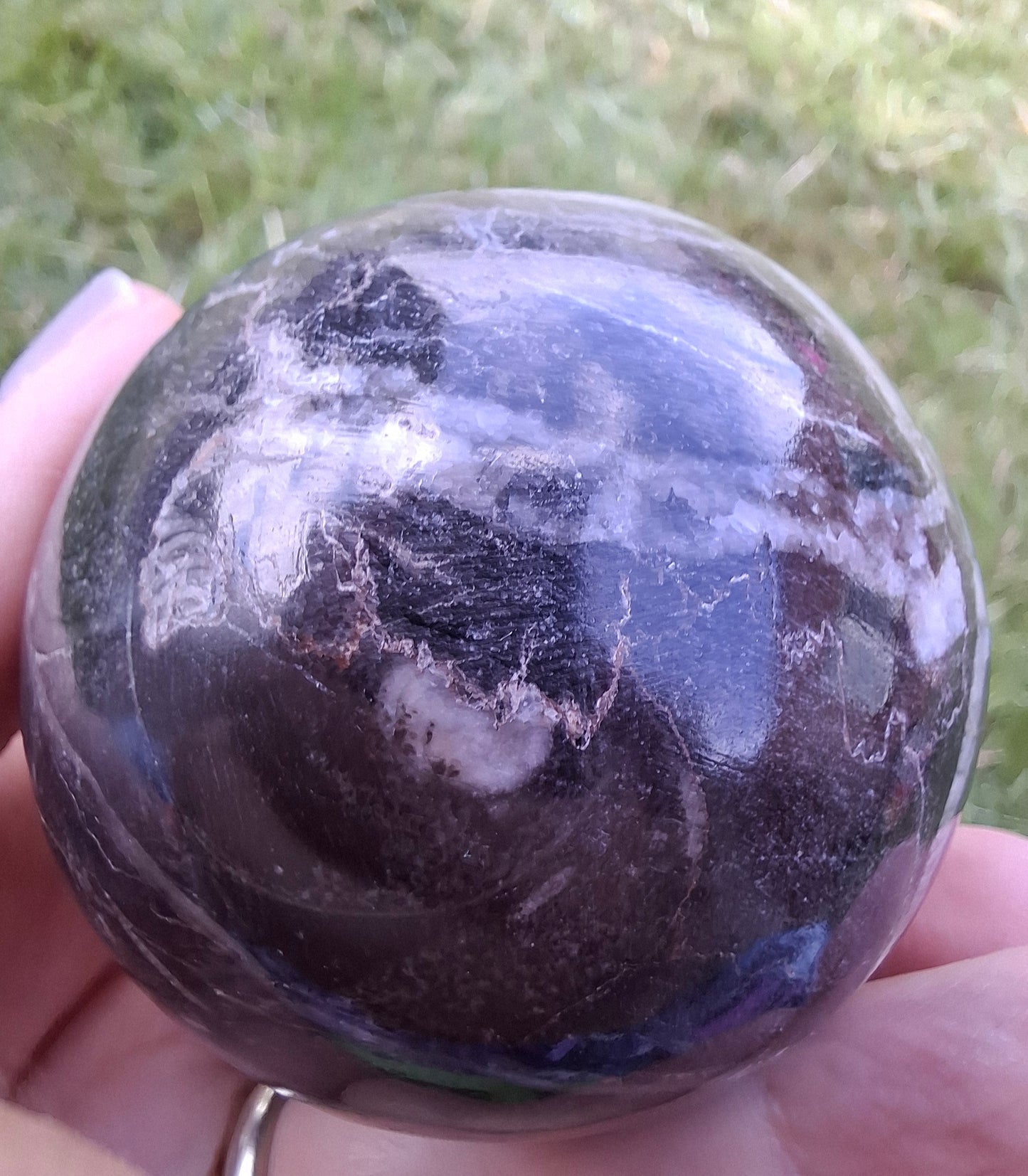 Orthoceras Sphere, Fossil (Ref: OS4)