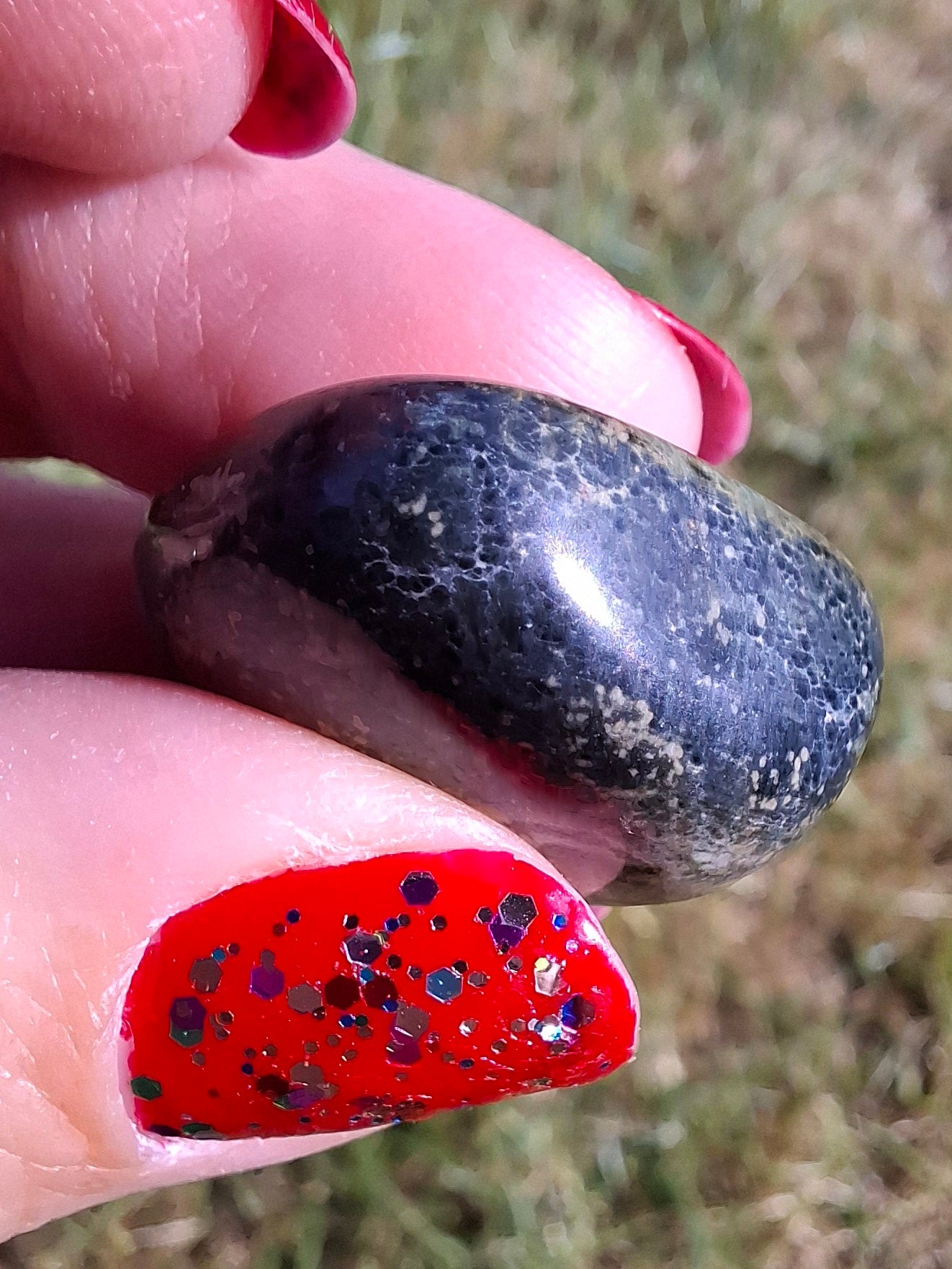 Kambaba Jasper, Tumble Stone, Crystal (Ref: T162)