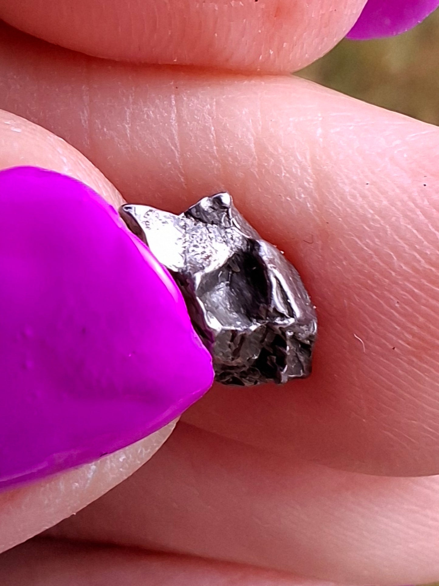 Campo del Cielo, 0.87g, Nickel Iron Meteorite (Ref: C4)