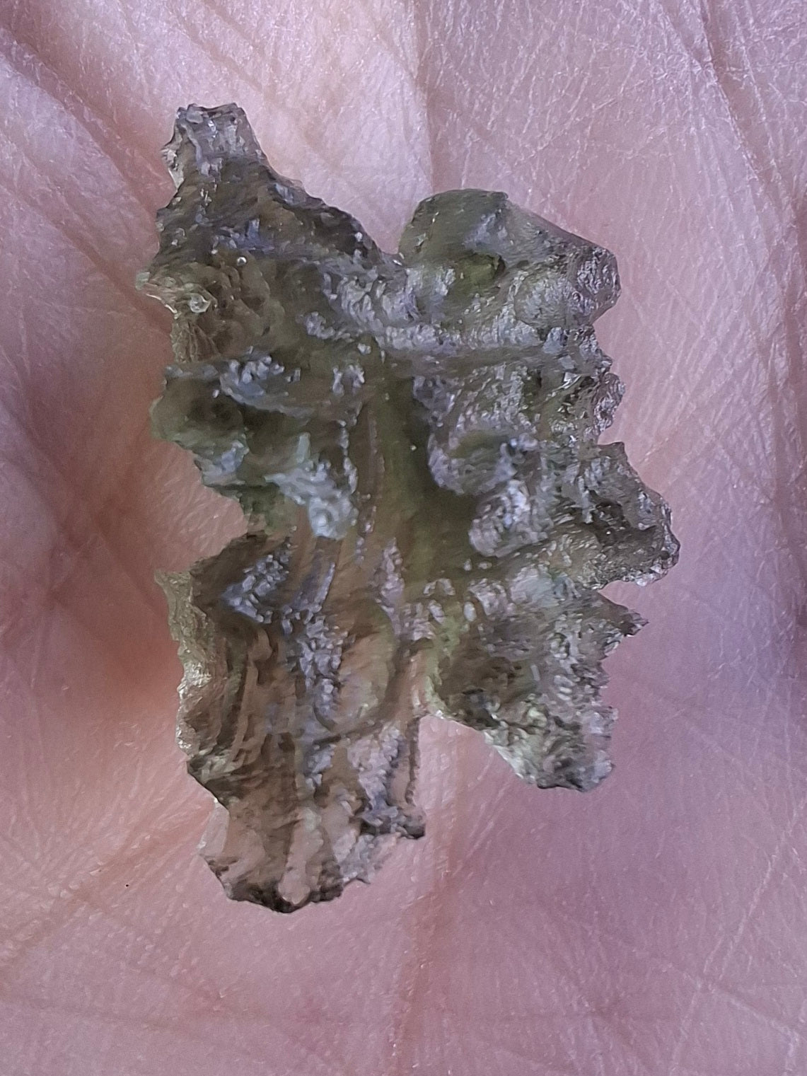 Moldavite Piece, JEZKOVNA BESEDNICE, 1.51g, Tektite (Ref: 1262)