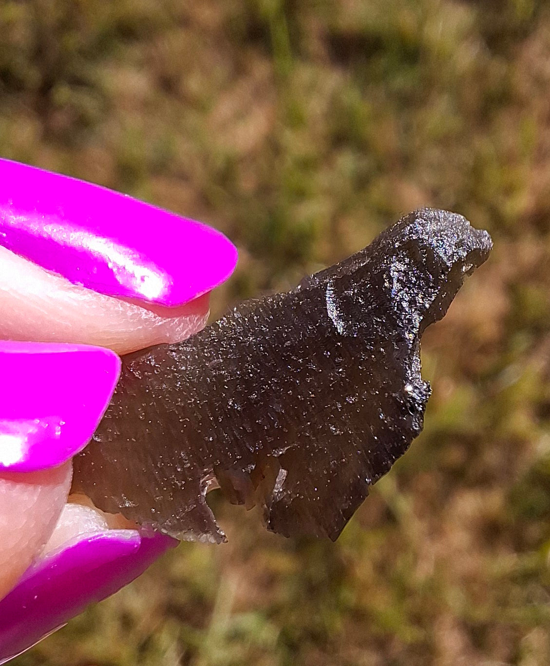 Moldavite Piece, 1.08g, Tektite (Ref: 1429)