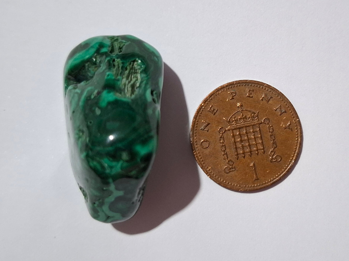 Malachite, Tumble Stone, Crystal (Ref: T157)