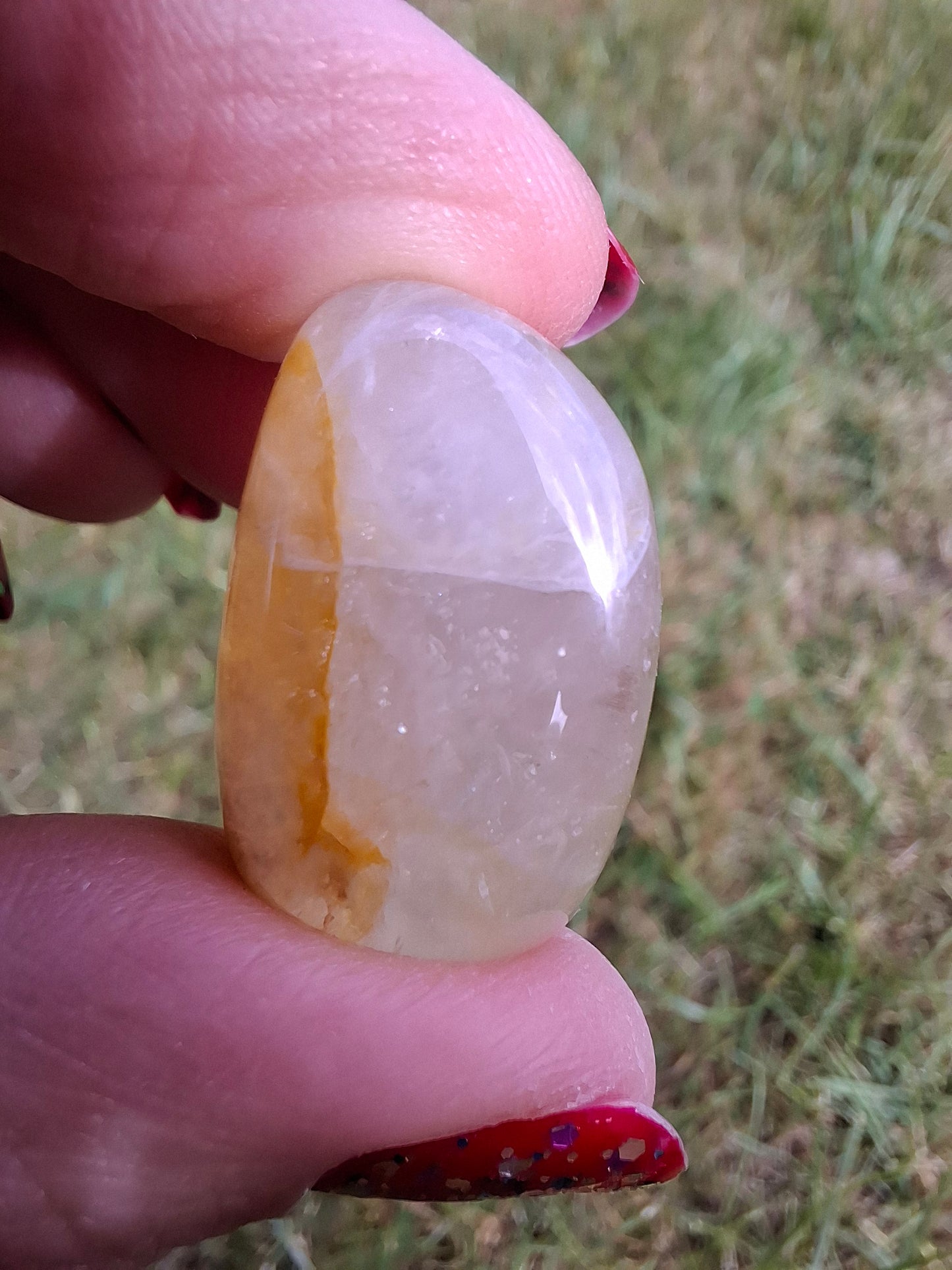 Golden Healer, Tumble Stone, Crystal (Ref: T193)