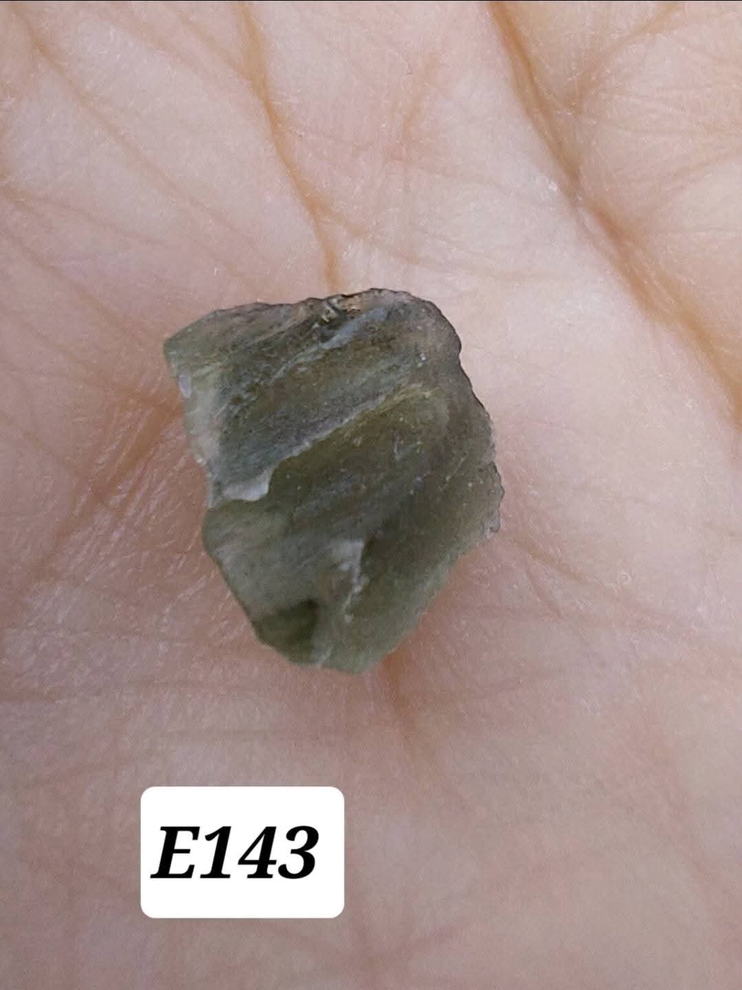 Moldavite Piece, 0.58g, Tektite (Ref: E143)