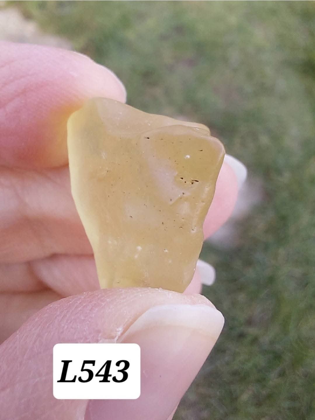 Libyan Desert Glass Piece, 5.70g, Tektite