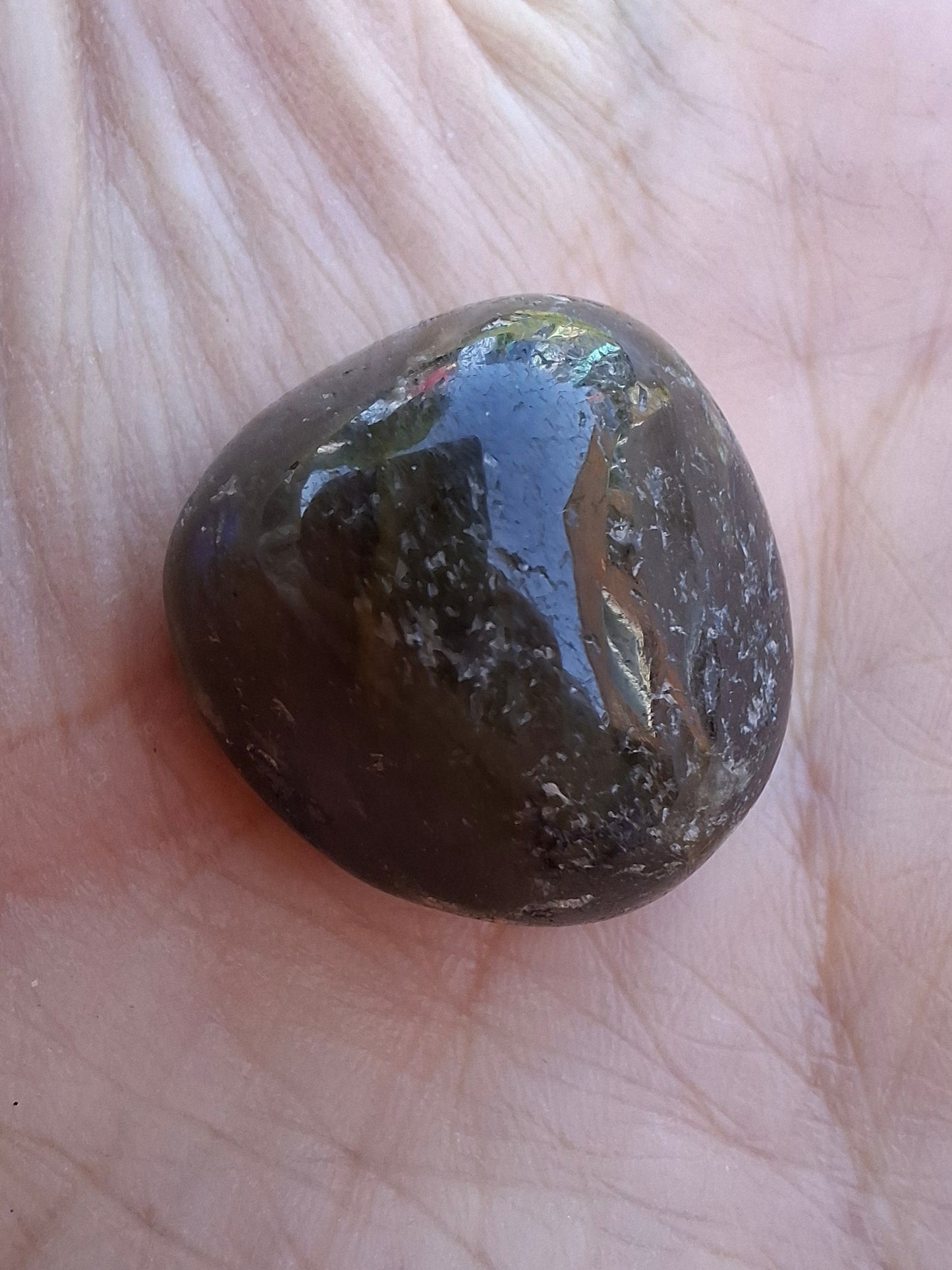 Labradorite, Tumble Stone, Crystal (Ref: T212)