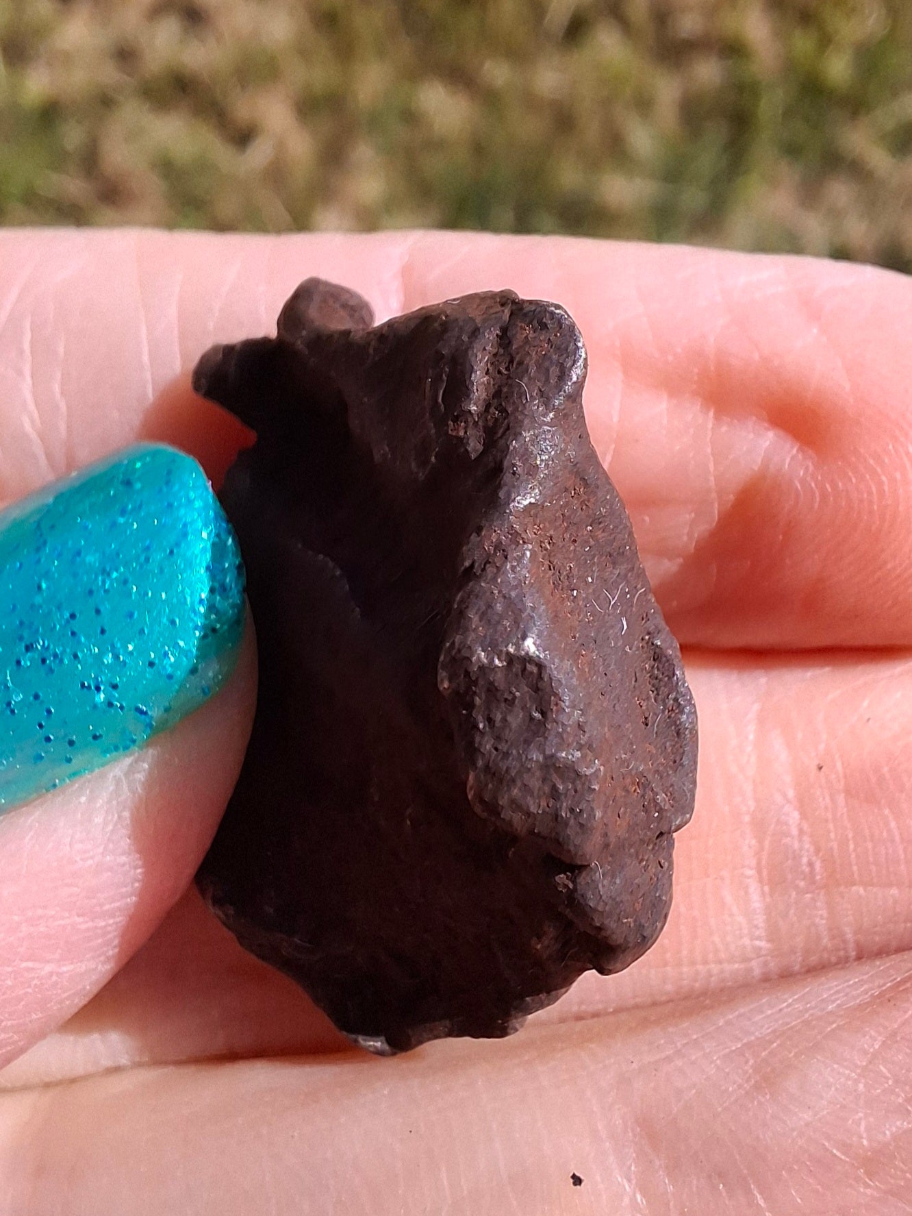 Gebel Kamil Iron Meteorite, 21.40g (Ref: K35)