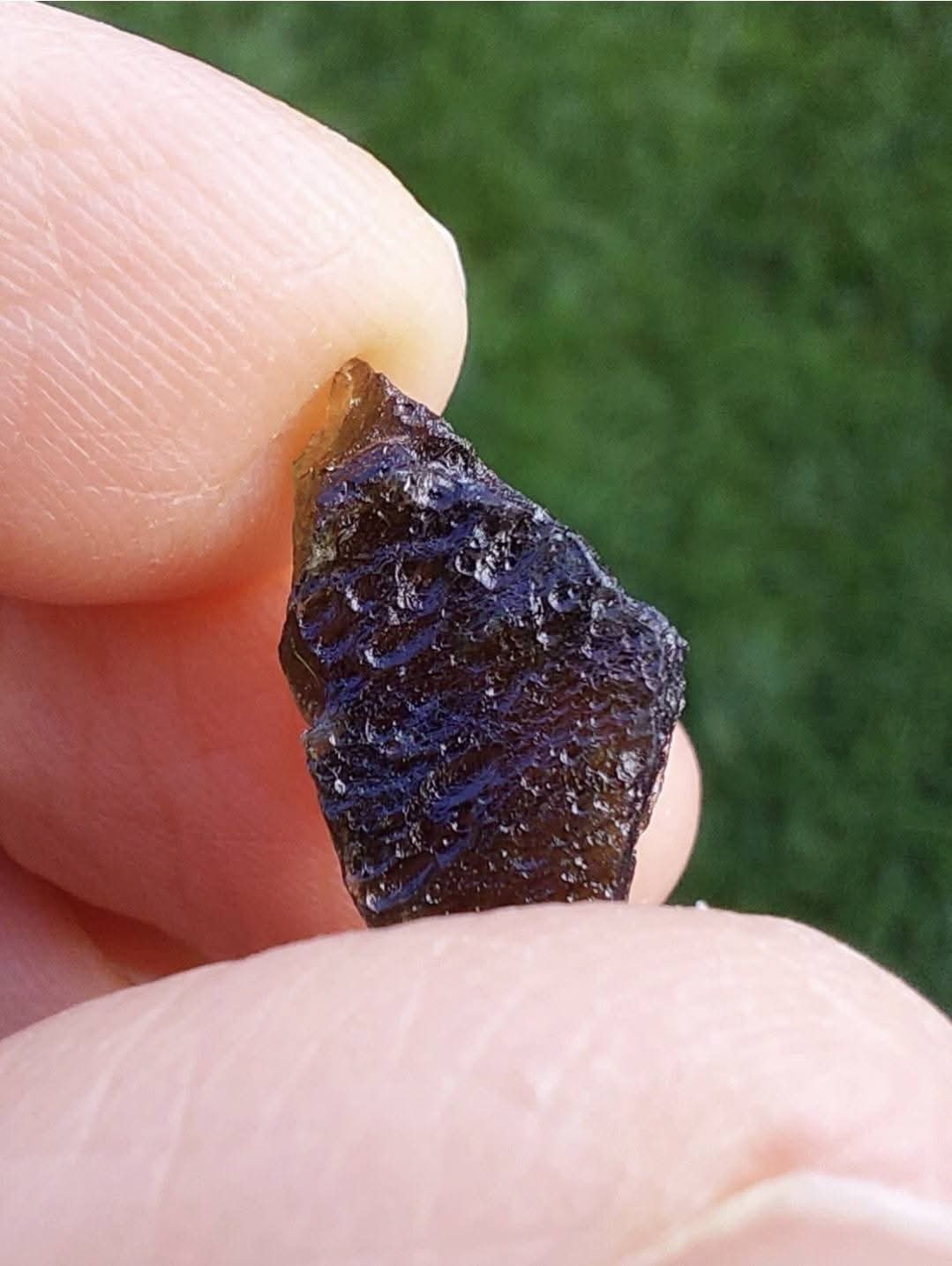 Moldavite Piece, 1.15g, Tektite (Ref: 908)