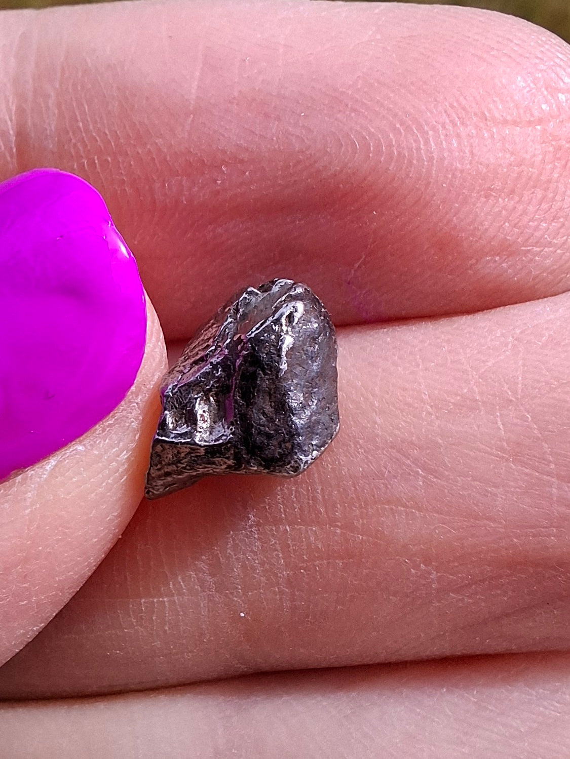 Campo del Cielo, 0.91g, Nickel Iron Meteorite (Ref: C1)