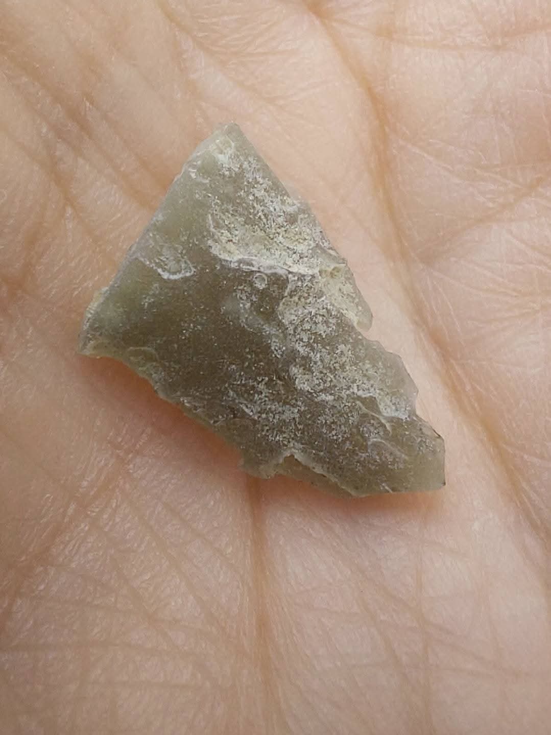 Moldavite Piece, 0.59g, Tektite (Ref: E155)