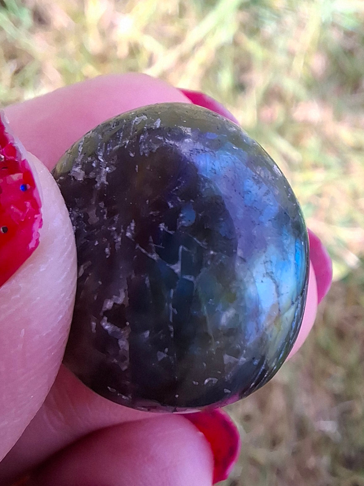 Labradorite, Tumble Stone, Crystal (Ref: T206)